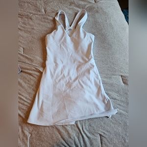 Alo Airbrush Real Dress, White, XXS